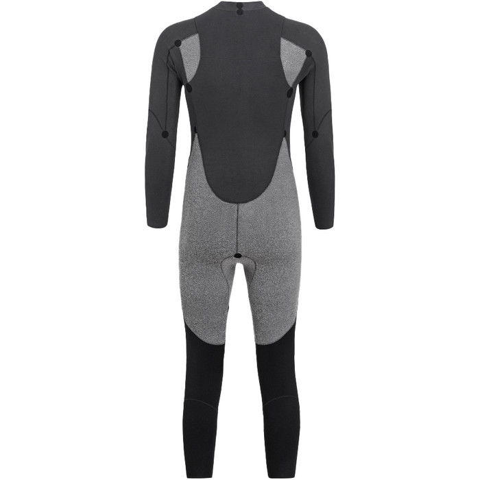 2024 Orca Hombres Vitalis Thermal Back Zip Open Water Swim Neopreno NN2U - Black